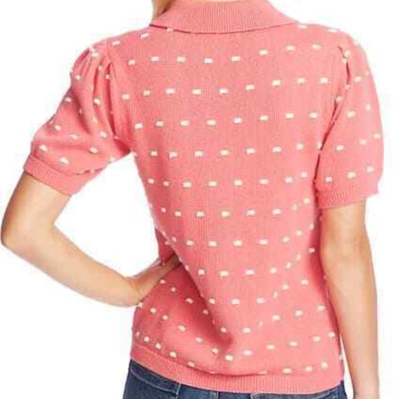 CeCe by Cynthia Steffe Short Puff Sleeve Sweater - Picture 2 of 3